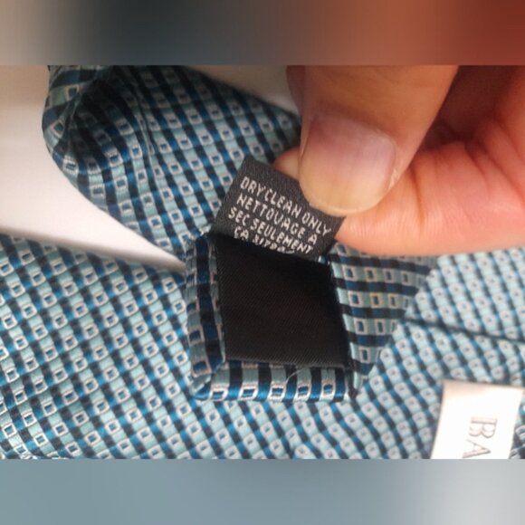 Balmain Paris Mens Silk Tie - Picture 9 of 12